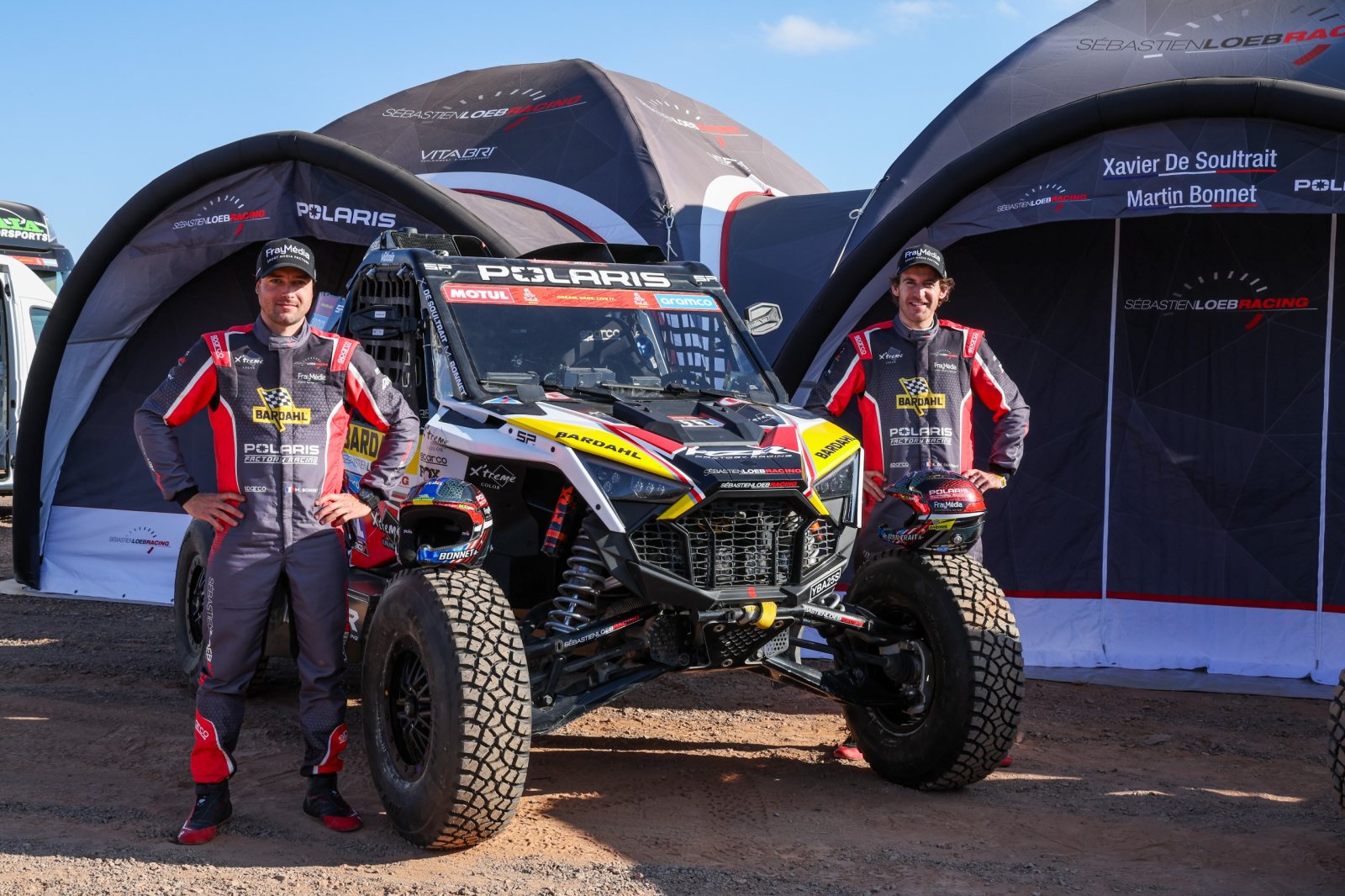 Polaris RZR a Sébastien Loeb Racing team slaví vítězství na Dakar rally 2024