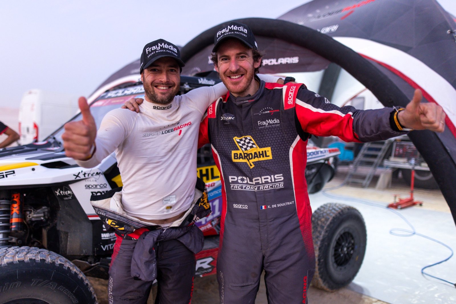 Polaris RZR a Sébastien Loeb Racing team slaví vítězství na Dakar rally 2024