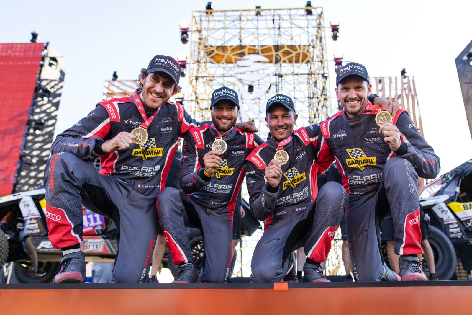 Polaris RZR a Sébastien Loeb Racing team slaví vítězství na Dakar rally 2024