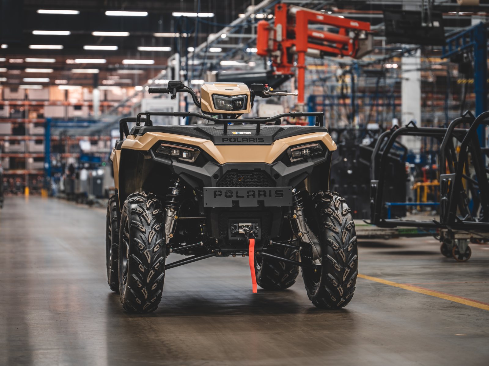 Připravte se na další misi: Polaris Sportsman 570 EPS v edici Military Tan