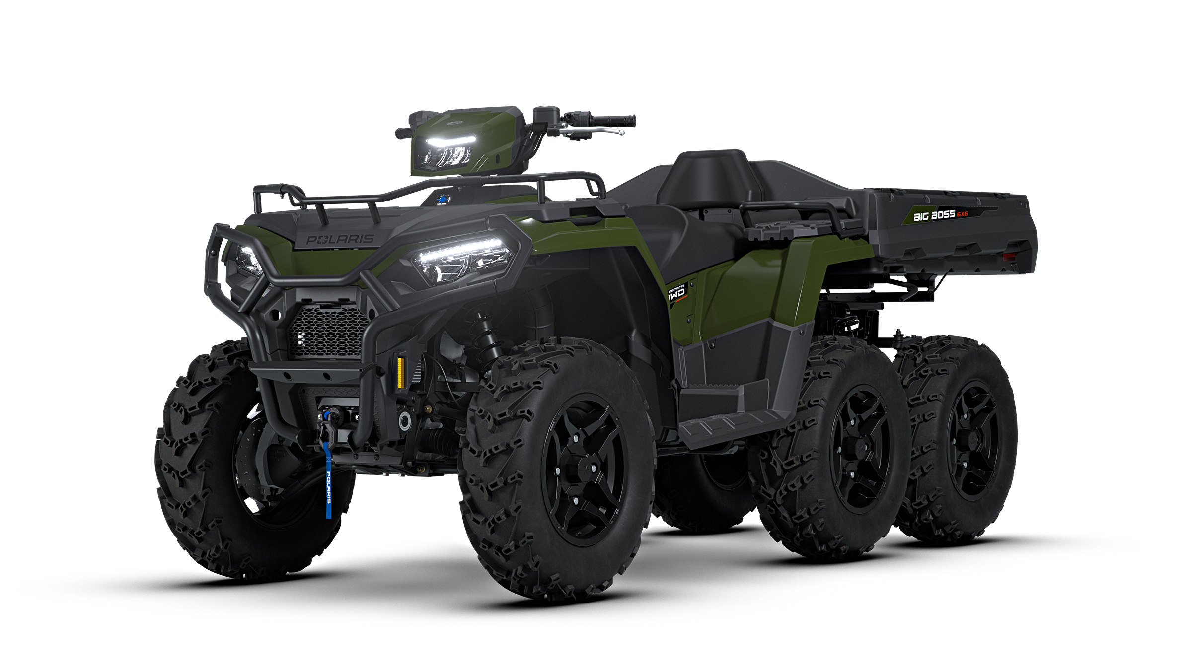 Polaris Sportsman 6x6 600 EPS Sage Green