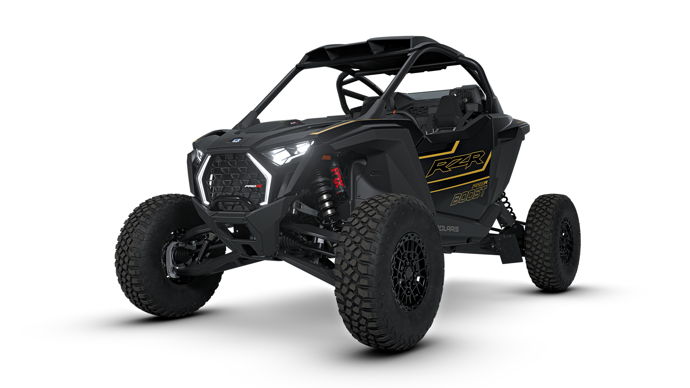 Polaris RZR Pro R Boost Ultra Edition Matte Black Crystal