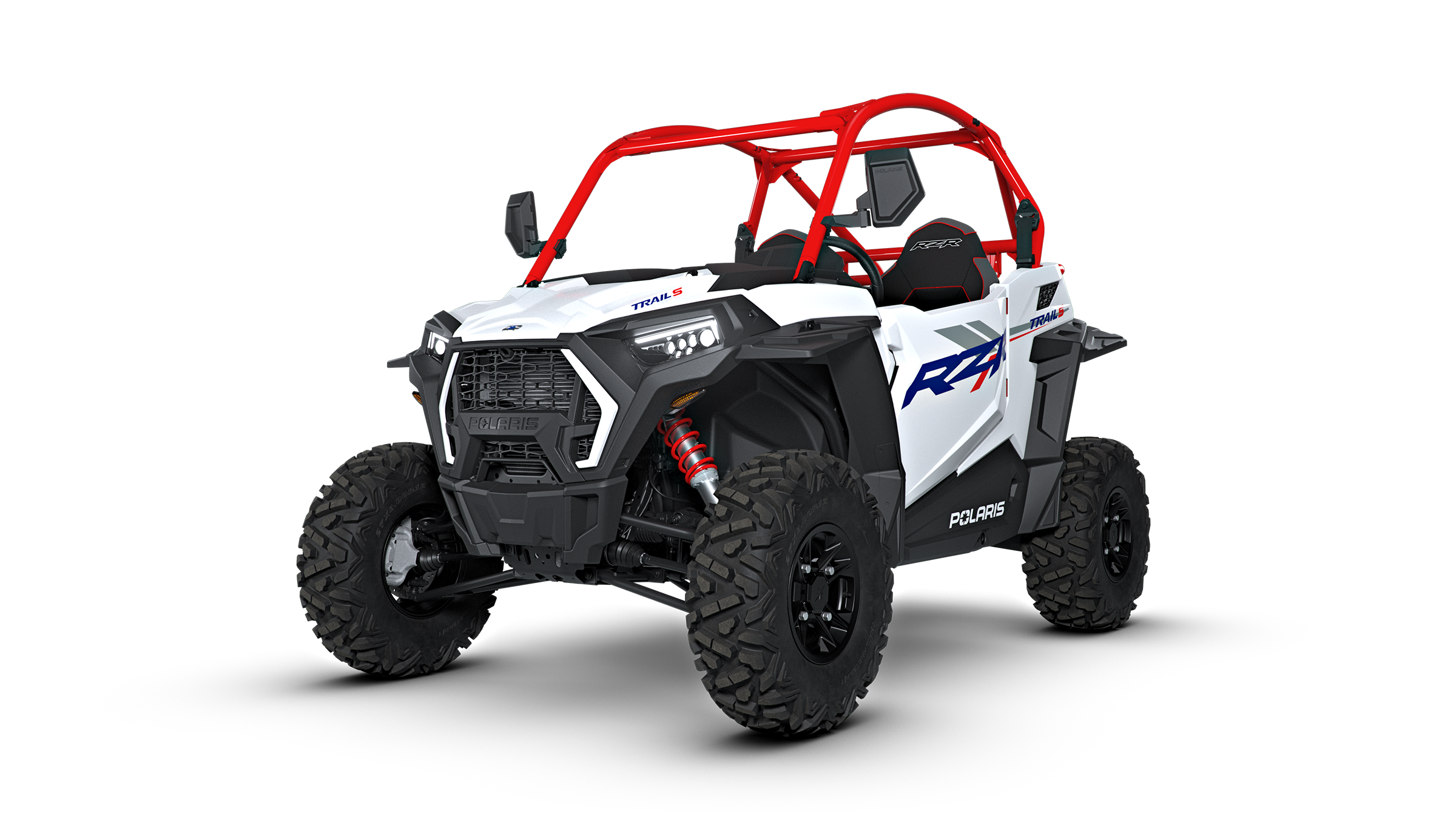 Polaris RZR Trail S 1000 Sport White Lightning with Red Inserts
