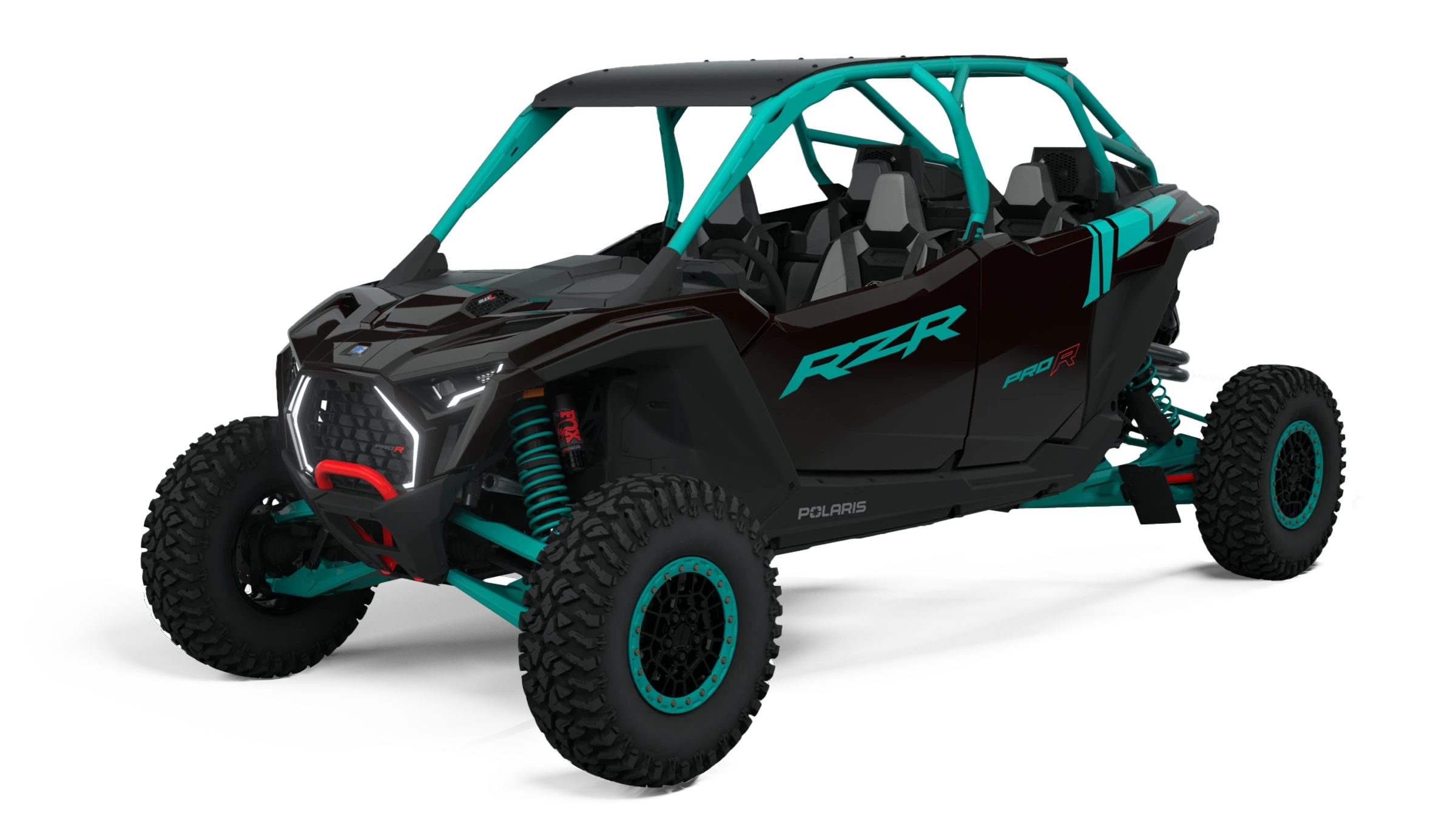 Polaris RZR Pro R 4 Ultimate Black Crystal / Radiant Green
