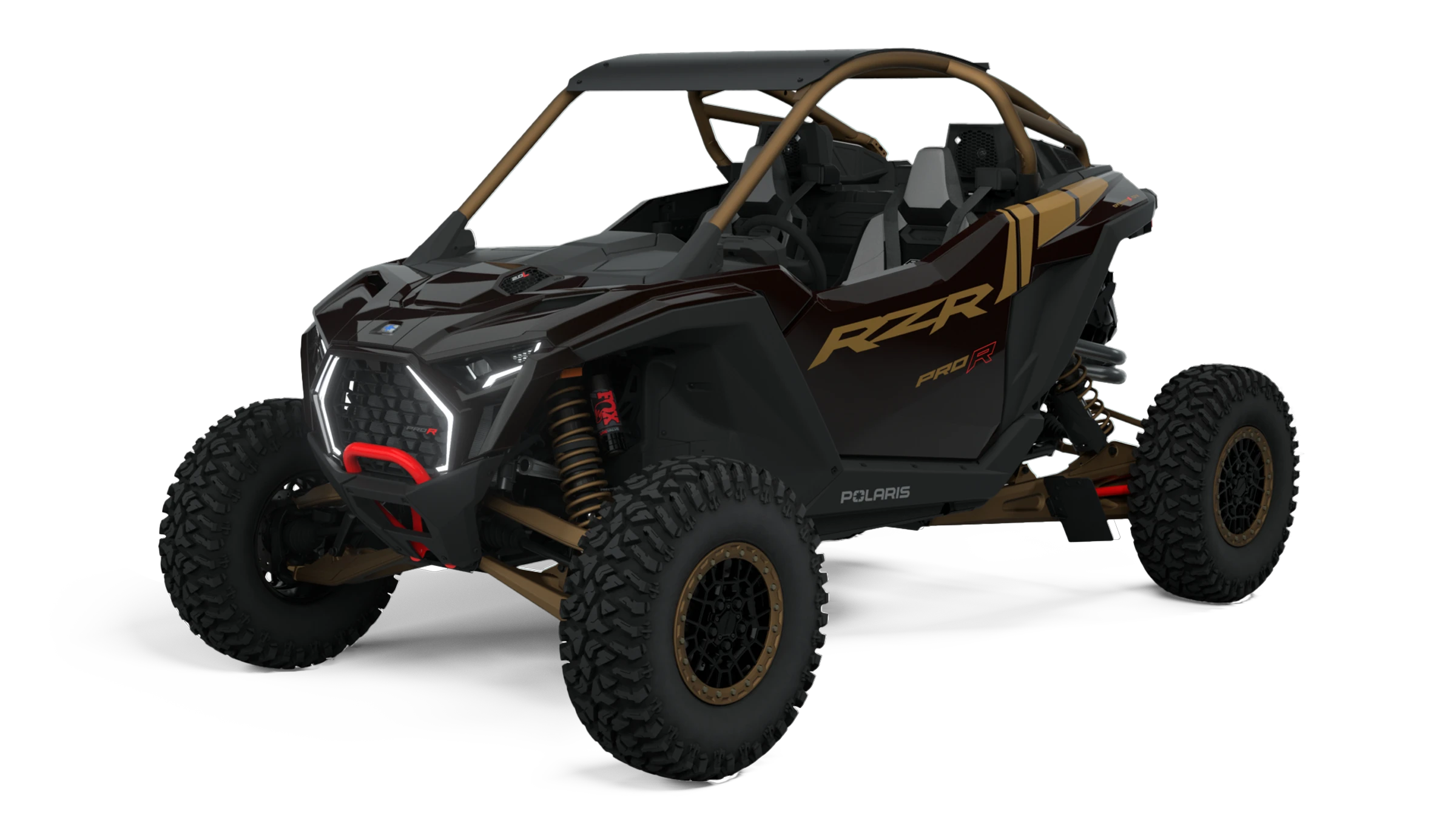 Polaris RZR Pro R Ultimate Black Crystal / Shadow Bronze