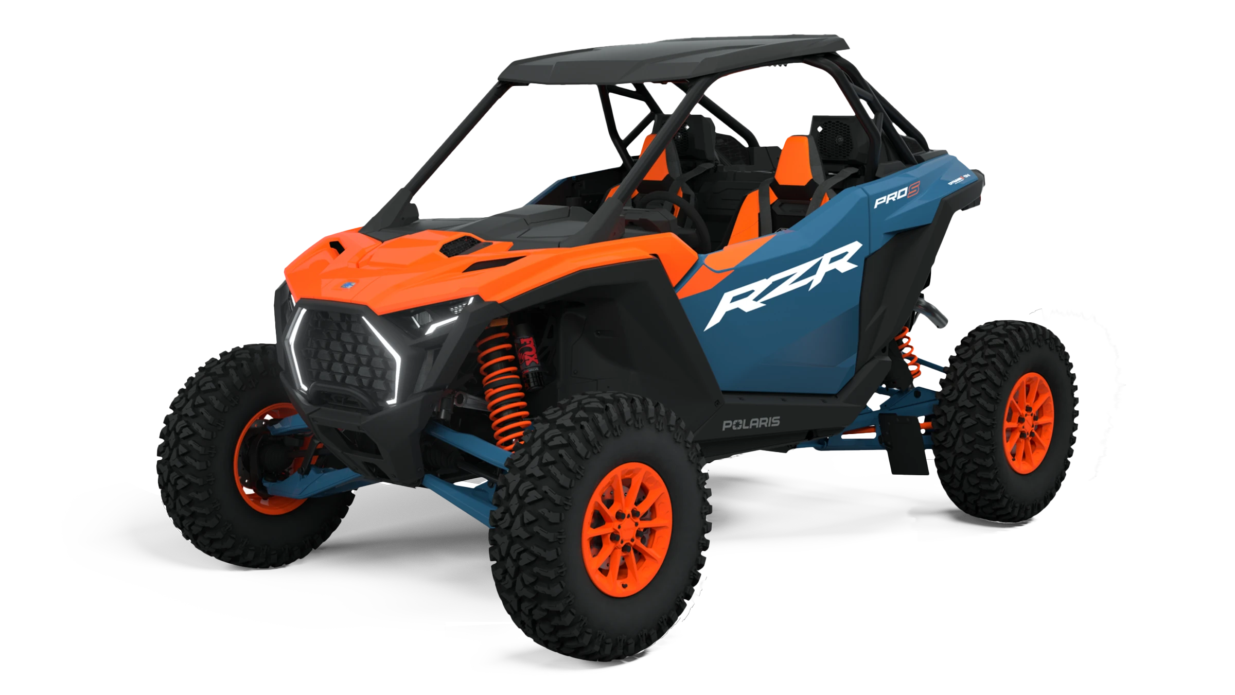 Polaris RZR Pro S Ultimate Orange Burst / Zenith Blue
